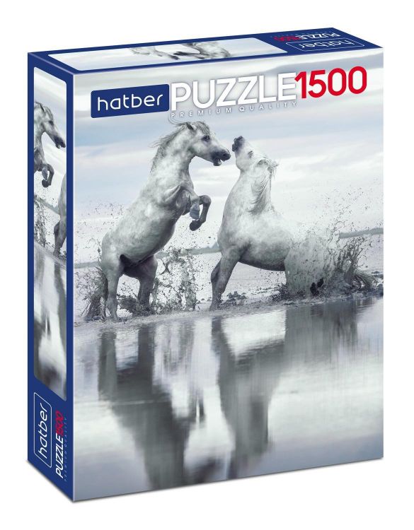 Hatber 1500ПЗ1-22221 Пазл Hatber Premium Лошади 1500 элементов 580х830мм