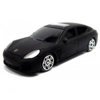 RMZ City 344018SM Машина металлическая Porsche Panamera, 1:64, цвет черный матовый 