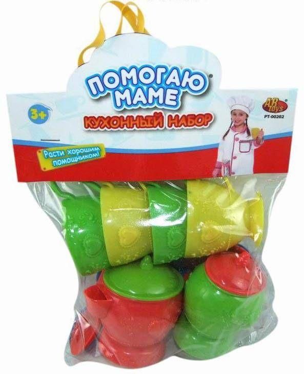 AB-Toys PT-00410 Помогаю маме Набор посуды для чаепития, 16 предметов