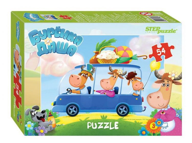 СТЕП ПАЗЛ 71164 Пазл STEP puzzle Riki/СТС 54 элемента