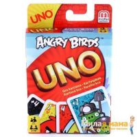 Mattel 2372 Карточная игра UNO Angry Birds