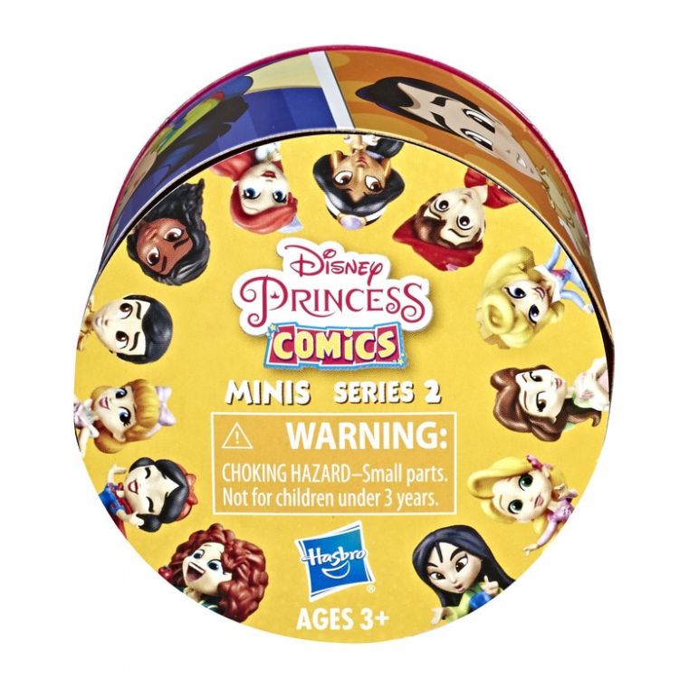 Hasbro E6279 Disney Princess Фигурки по комиксам в закрытой банке, 5 см