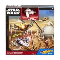 Mattel CGN36 Hot Wheels Star Wars Игровой трек «Битва Геонозисе»