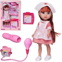 Junfa WJ-19259/шатенка Кукла Junfa Ardana Baby Доктор шатенка 32,5 см