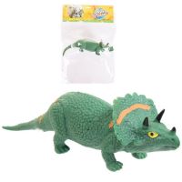 ABtoys (АБтойс) PT-01698 Фигурка Abtoys Юный натуралист Динозавр Трицератопс зеленый, термопластичная резина