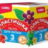 LORI Тдл-019 Пластишка Набор теста для лепки №16 (3 цвета по 70г)