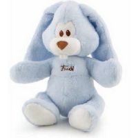 Trudi 18132 Мягкая игрушка Заяц Вирджилио голубой, 36 см