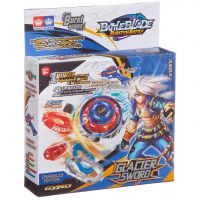 Junfa F6133/Asda Настольная игра Junfa Волчок Battle blade Glacier Sword Asda с пусковым устройством,19х23х5 см
