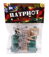 ABtoys PT-00742 Военный набор "Патриот", с тематическими аксессуарами, 12 предметов