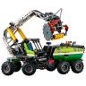 Lego Technic 42080 Конструктор Лего Техник 2 в 1 Лесозаготовительная машина, 1003 детали