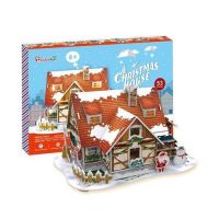 Cubic Fun P647h Christmas House 3D Пазл Рождественский домик
