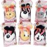 IMC Toys 95489 Мягкая игрушка Кролик Bunnies с магнитами, 9,5 см