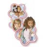 IMC Toys 95489 Мягкая игрушка Кролик Bunnies с магнитами, 9,5 см