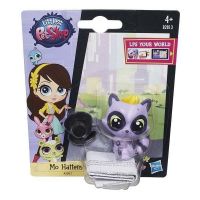 Hasbro B2813 Зверюшка LPS Енот Mo Hattenson (#3951)