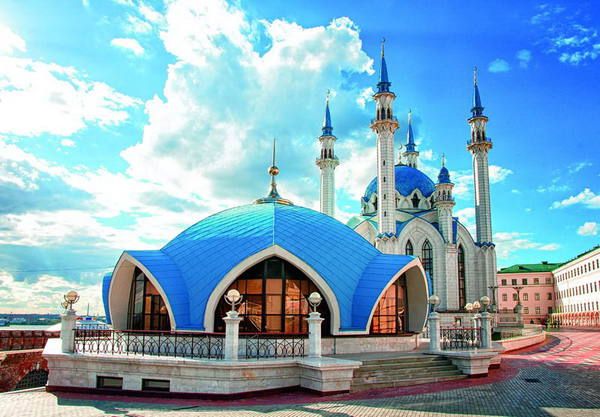 Konigspuzzle ГИК500-8310 Пазл Мечеть Кул Шариф, Казань, Россия, 500 элементов