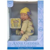 Unima 579516 Anne Geddes Кукла из серии "Знаки Зодиака" - Близнецы (21.06-20.07), 23 см