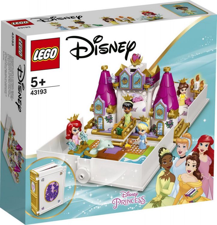 LEGO (Лего) 43193-L Конструктор LEGO DISNEY PRINCESS Книга сказочных приключений Ариэль, Белль, Золушки и Тианы LEGO (Лего) 43193-L Конструктор LEGO DISNEY PRINCESS Книга сказочных приключений Ариэль, Белль, Золушки и Тианы