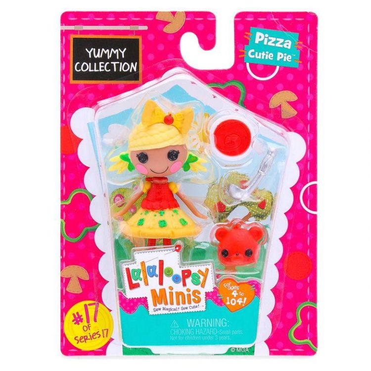  Lalaloopsy Mini 533085 Кукла Лалалупси Мини Вкусная коллекция Пицца