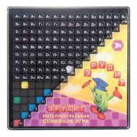 БИПЛАНТ 10011 Игра настольная Эрудит, черные фишки