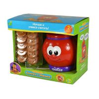Развивающая игрушка "Баночка с печеньем" со звуковыми эффектами