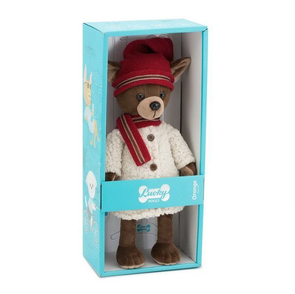 Orange Toys LD019 Lucky Doggy Мягкая игрушка Собачка Lucky Kiki: Зимняя сказка, Lucky Doggy