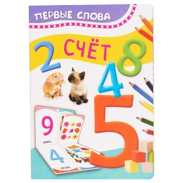 РОСМЭН 32510 Книга. Первые слова. Счет