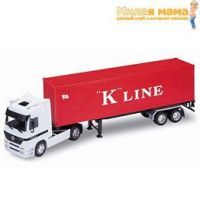 Welly 32281K Модель грузовика-прицепа Mercedes Benz Actros, 1:32
