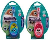 Longa Vita T-1055-НТМ Зубная щетка-прорезыватель Longa Vita Angry Birds Hatchlings детская 0+