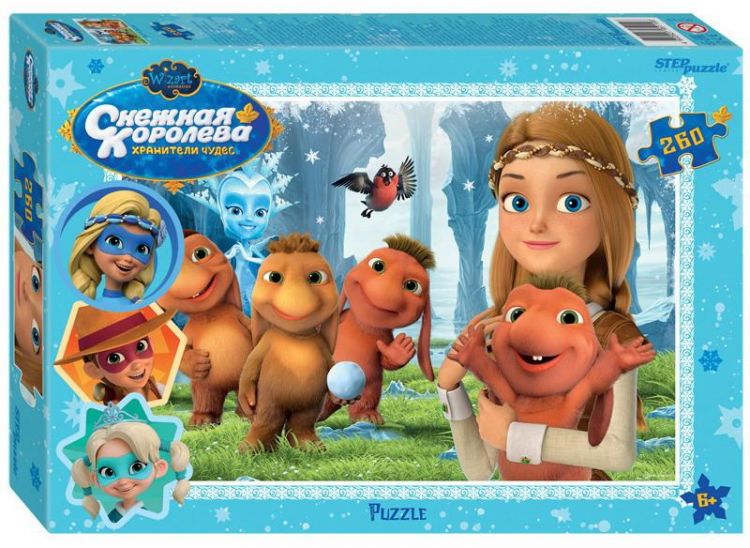 СТЕП ПАЗЛ 95119 Пазл STEP puzzle Снежная Королева Wizart Animation 260 элементов СТЕП ПАЗЛ 95119 Пазл STEP puzzle Снежная Королева Wizart Animation 260 элементов