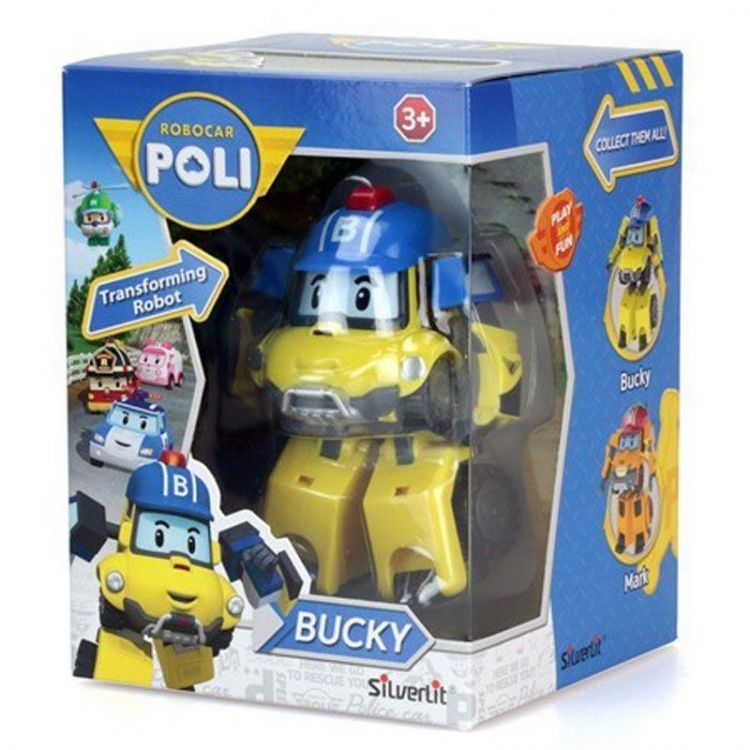 Robocar POLI 83308 Баки-трансформер, 10 см