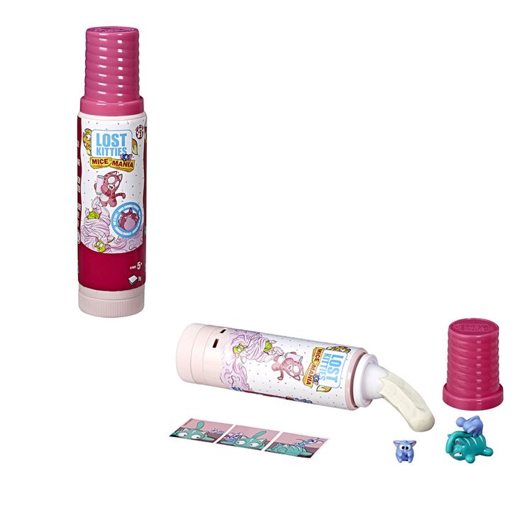 Hasbro E7625 Lost Kitties Игровой набор Мышиная мания в тюбике