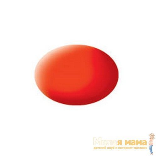 Revell 36125 Аква-краска светящаяся оранжевая матовая