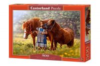 Castorland В-52509 Пазл Лошади, 500 деталей