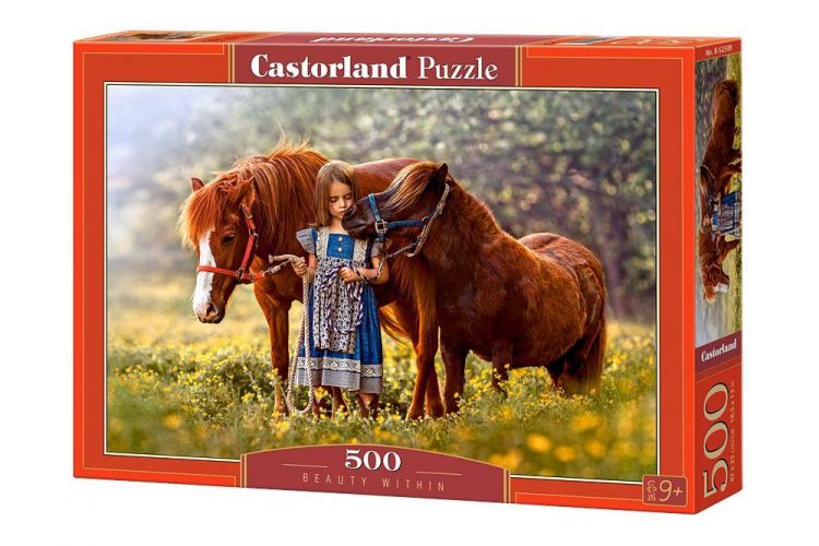 Castorland В-52509 Пазл Лошади, 500 деталей