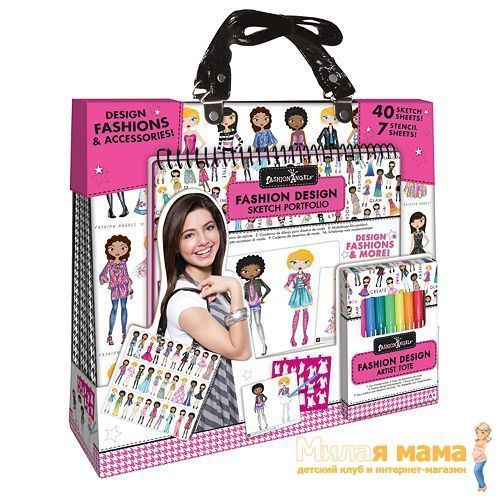 Fashion Angels 11589 Набор "модная сумка+портфолио"