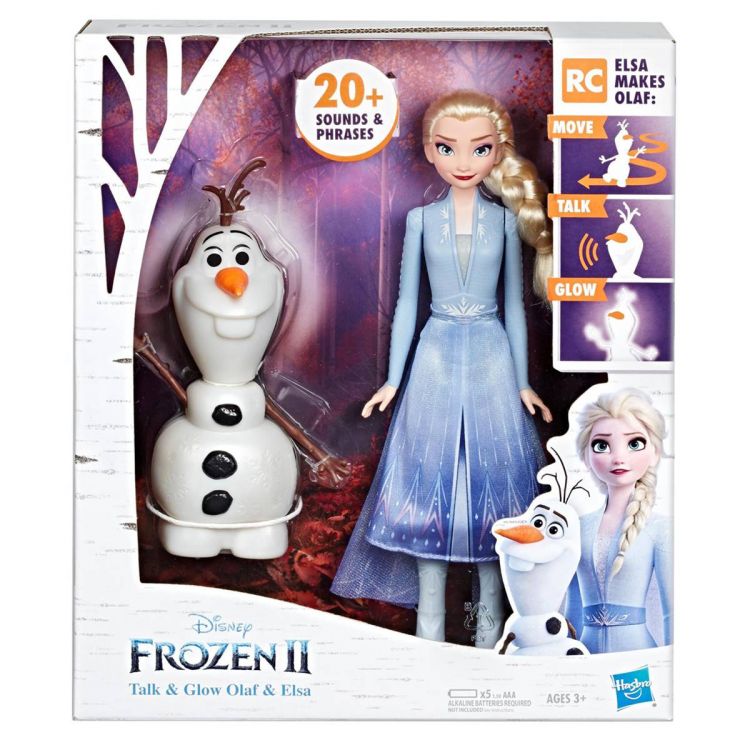 Hasbro E5508 Кукла Принцесса Дисней Холодное сердце 2 Эльза и говорящий Олаф