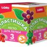 LORI Тдл-020 Пластишка Набор теста для лепки №17 (3 цвета по 70г)