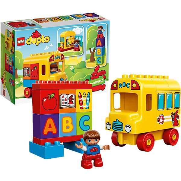 Lego Duplo 10603 Конструктор Лего Дупло Мой первый автобус, 17 деталей