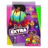 Mattel GVR04 Barbie Кукла Барби Экстра в радужном пальто