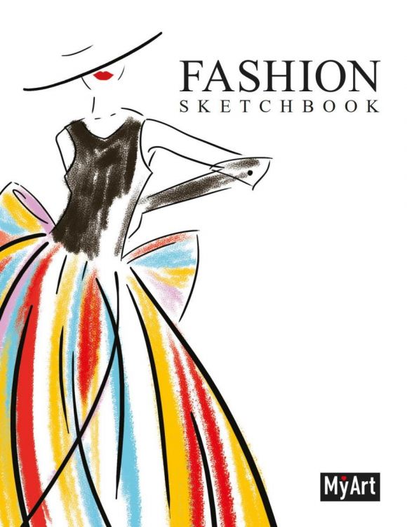 Проф-Пресс 40626-8 Блокнот Скетчбук My Art Fashion Дама в шляпе, 40 листов Проф-Пресс 40626-8 Блокнот Скетчбук My Art Fashion Дама в шляпе, 40 листов