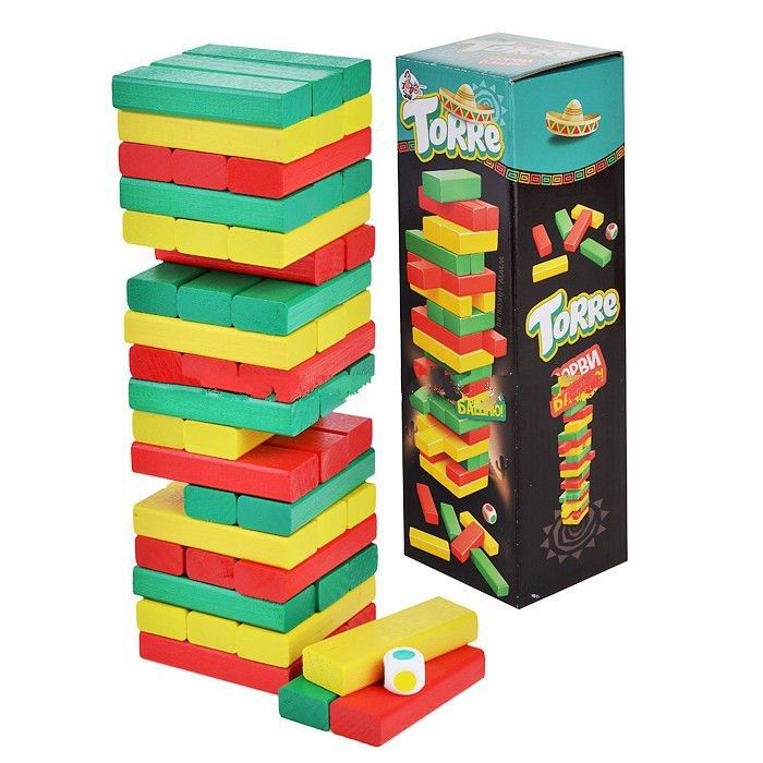 Десятое королевство 01698ДК Игра настольная TORRE "Сорви башню!"