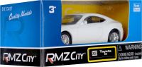 RMZ City 344023 Машина металлическая Toyota 86, 1:64, без механизмов, белая