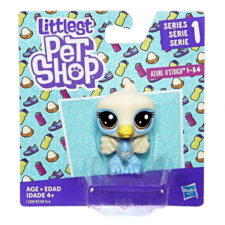 Hasbro C2888 LPS S1 Зверюшка Страус Azure O'Strich (#1-84)