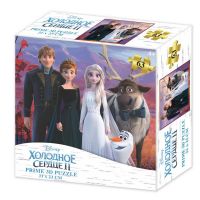 Prime 3D 13839-SBM Пазл Prime 3D Холодное сердце 2, 63 элемента