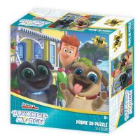 Prime 3D 13934-SBM Пазл Prime 3D Дружные мопсы 100 элементов