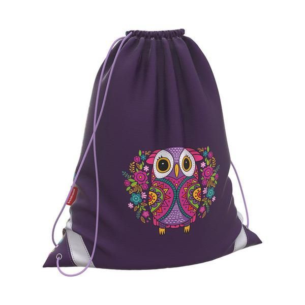 ErichKrause 46256ЕК Сумка для сменной обуви ErichKrause 365x440мм Flower Owl ErichKrause 46256ЕК Сумка для сменной обуви ErichKrause 365x440мм Flower Owl