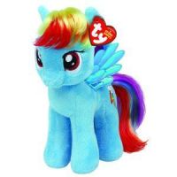 TY 41005  Мягкая игрушка пони Rainbow Dash, 18 см