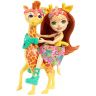 Mattel FKY74 Энчантималс Кукла Джиллиана Жираф и ее большой друг Паул