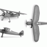 Звезда 6184 Сборная модель Немецкий самолет-разведчик Henschel Hs 126B-1 (Хеншель), 1:144