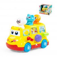 Полесье П-77080 Игрушка развивающая "Школьный автобус" (в коробке)